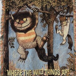 Where the Wild Things Are Tapestry Wall Hanging